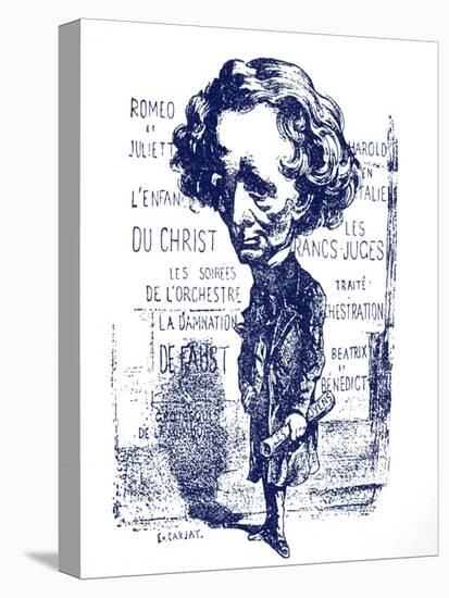 Berlioz caricature by Carjat-Etienne Carjat-Premier Image Canvas