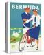 Bermuda-Adolph Treidler-Stretched Canvas