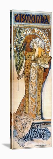 Bernhardt: Mucha Poster-Alphonse Mucha-Premier Image Canvas