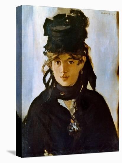 Berthe Morisot (1841-1895)-Edouard Manet-Premier Image Canvas