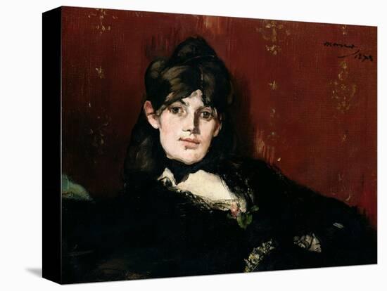 Berthe Morisot (1841-95) Reclining, 1873-Edouard Manet-Premier Image Canvas