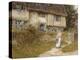 Beside the Old Church Gate Farm, Smarden, Kent (Watercolour with Scratching Out)-Helen Allingham-Premier Image Canvas