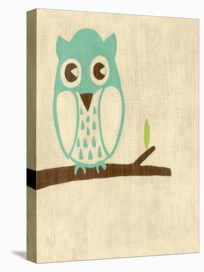 Best Friends - Owl-Chariklia Zarris-Stretched Canvas