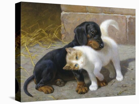 Best of Friends-Heinrich Sperling-Premier Image Canvas