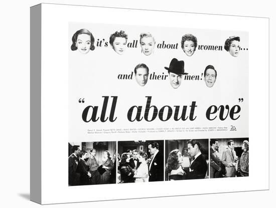 Best Performance, 1950 "All About Eve" Directed by Joseph L. Mankiewicz-null-Premier Image Canvas