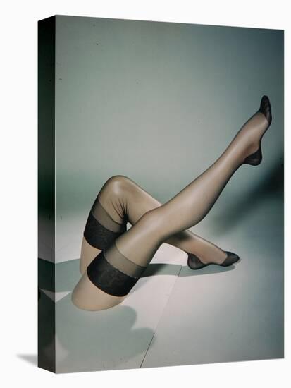 Best Selling Christmas Gifts - Lace Stockings-Nina Leen-Premier Image Canvas