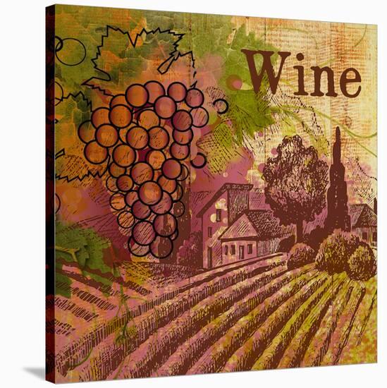 Best Wine-Irena Orlov-Stretched Canvas