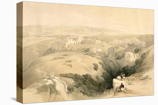 Bethlehem, April 6th 1839, Plate 85 from Volume II of The Holy Land, Engraved by Louis Haghe-David Roberts-Premier Image Canvas