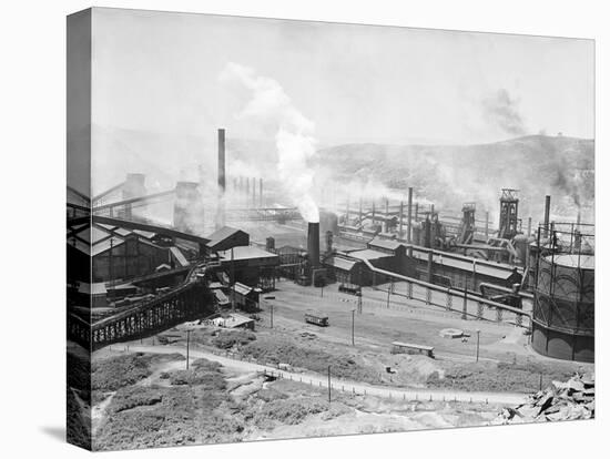 Bethlehem Steel Mill in Johnstown-null-Premier Image Canvas