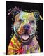 Beware of Pit Bulls-Dean Russo-Stretched Canvas
