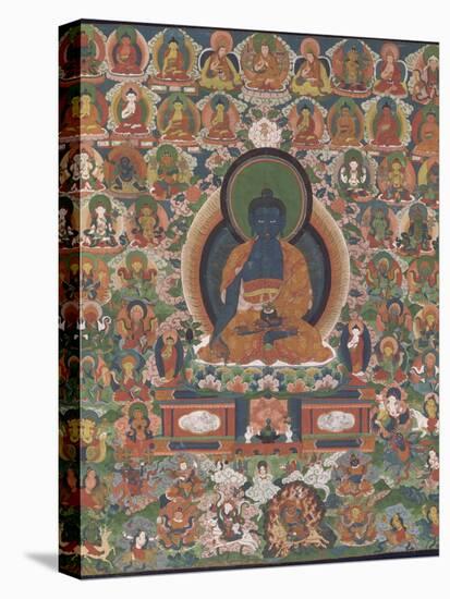 Bhaisajyaguru (Buddha "maître des remèdes")-null-Premier Image Canvas