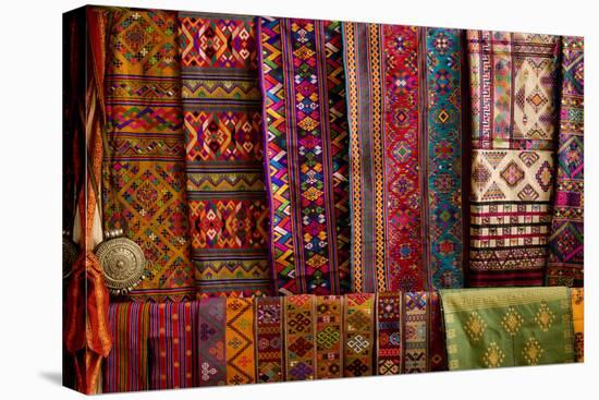 Bhutan Fabrics for Sale, Bhutan-Howie Garber-Premier Image Canvas