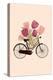 Bicycle and Flower : Amsterdam, 2022 (Digital)-Florent Bodart-Premier Image Canvas