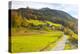 Bicycle Path Through Rural Mountain Landscape in Autumn-Miles Ertman-Premier Image Canvas