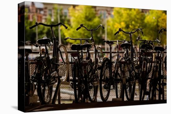 Bicycle Silhouettes II-Erin Berzel-Premier Image Canvas