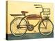 Bicycle with Basket-Suzanne Etienne-Stretched Canvas