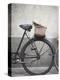 Bicycle with weathered basket-Jenny Elia Pfeiffer-Premier Image Canvas