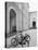 Bicycles in the Domplatz, Salzburg, Austria-Walter Bibikow-Premier Image Canvas