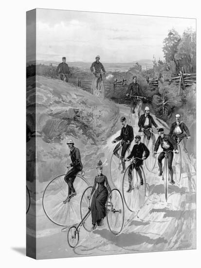 Bicycling-Hy Sandham-Premier Image Canvas