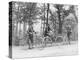 Bicyclists in Central Park-null-Premier Image Canvas