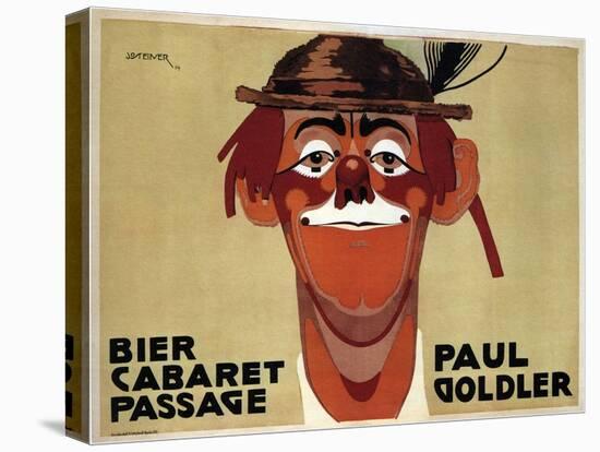 Bier Cabaret Passage / Paul Goldler-Josef Steiner-Stretched Canvas