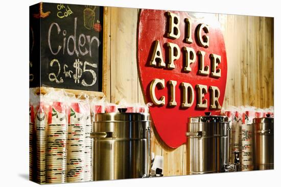 Big Apple Cider for Sale at the Christmas Market in Bryant Park,-Sabine Jacobs-Premier Image Canvas