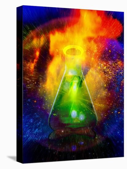 Big Bang Chemistry, Conceptual Artwork-Victor Habbick-Premier Image Canvas