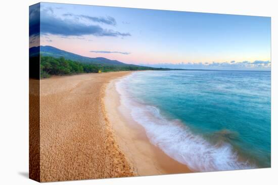 Big Beach - Maui-Scott Bennion-Stretched Canvas