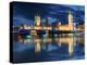 Big Ben and Houses of Parliament at Evening, London, Uk-TTstudio-Premier Image Canvas