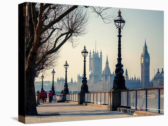 Big Ben and Houses of Parliament in London, UK-sborisov-Premier Image Canvas