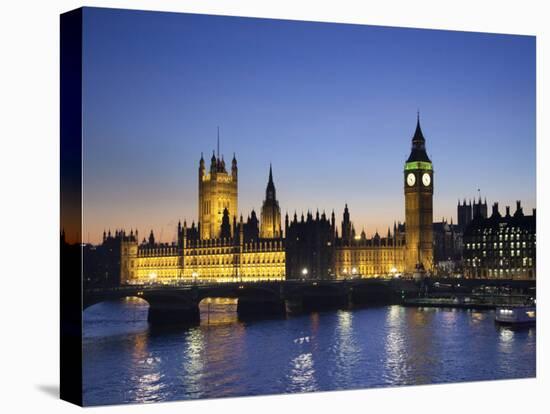 Big Ben and Houses of Parliament, London, England-Jon Arnold-Premier Image Canvas