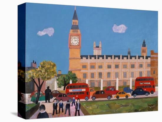 Big Ben and Parliament Square-William Cooper-Premier Image Canvas