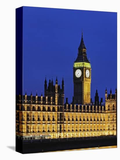 Big Ben Clock Tower and Houses of Parliament-Rudy Sulgan-Premier Image Canvas