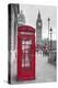 Big Ben, Houses of Parliament and a Red Phone Box, London, England-Jon Arnold-Premier Image Canvas