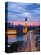 Big Ben, Houses of Parliament and Westminster Bridge, London, England, Uk-Jon Arnold-Premier Image Canvas