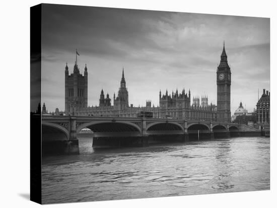 Big Ben, Houses of Parliament and Westminster Bridge, London, England, Uk-Jon Arnold-Premier Image Canvas