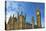 Big Ben, Parliament, and Lamp Post, Westminster, London, England.-William Perry-Premier Image Canvas