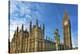 Big Ben, Parliament, and Lamp Post, Westminster, London, England.-William Perry-Premier Image Canvas