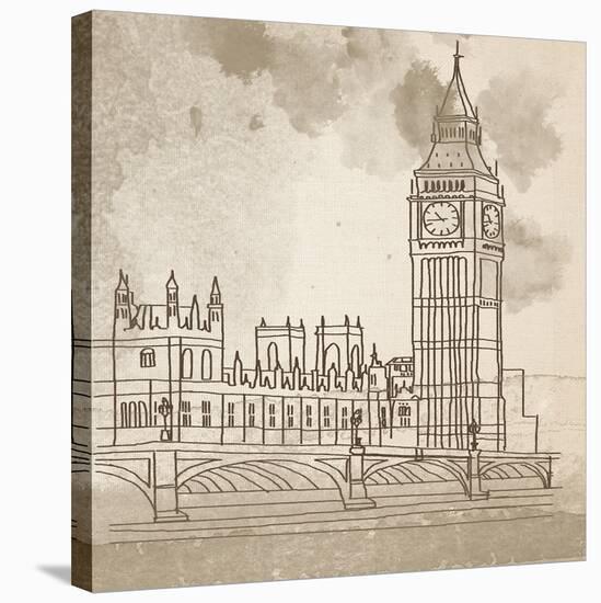 Big Ben-Irena Orlov-Stretched Canvas