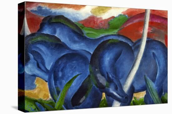 Big Blue Horses-Franz Marc-Premier Image Canvas