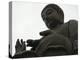 Big Buddha Statue, Po Lin Monastery, Lantau Island, Hong Kong, China-Amanda Hall-Premier Image Canvas