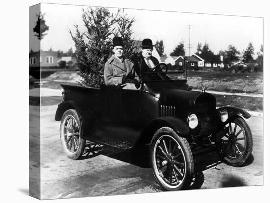 Big Business, Stan Laurel, Oliver Hardy [Laurel and Hardy], 1929-null-Stretched Canvas