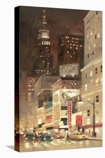 Big City Glow-Paulo Romero-Stretched Canvas