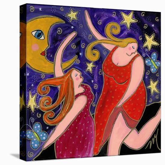 Big Diva Moon Goddesses Dancing-Wyanne-Premier Image Canvas