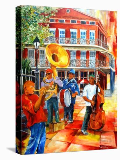 Big Easy Beat-Diane Millsap-Stretched Canvas