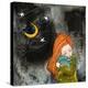 Big Eyed Girl Lucky Stars-Wyanne-Premier Image Canvas