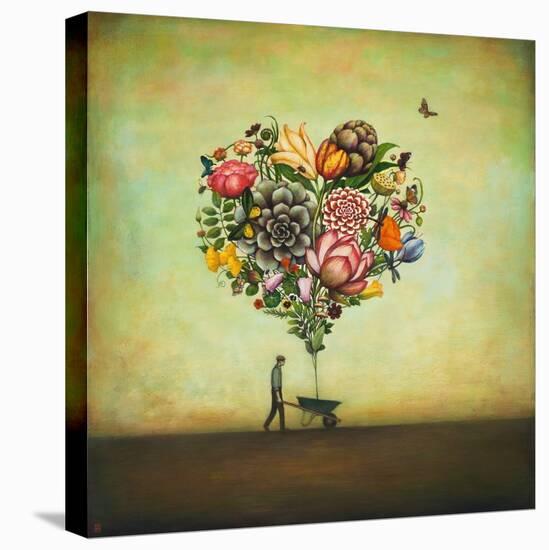 Big Heart Botany-Duy Huynh-Stretched Canvas