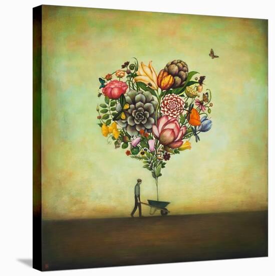 Big Heart Botany-Duy Huynh-Stretched Canvas
