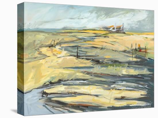 Big Indian Slough - August-Kris Ekstrand-Stretched Canvas