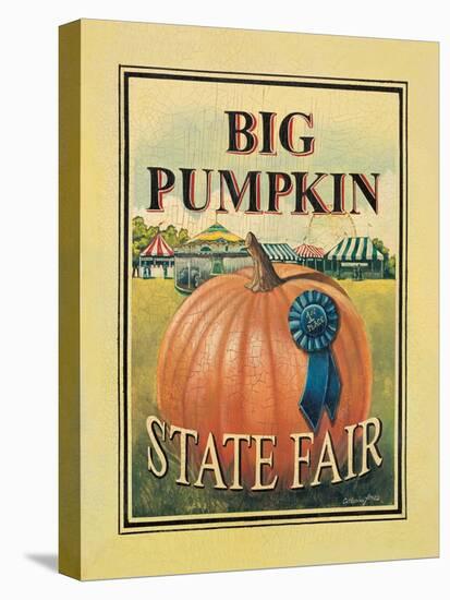 Big Pumpkin-Catherine Jones-Stretched Canvas